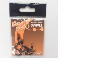 Skakespeare Barrel Snap Swivel - Fishing Tackle Direct