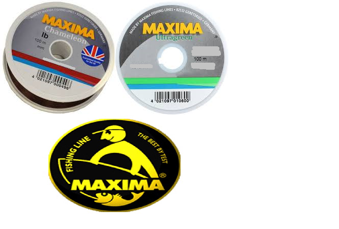 Maxima Chameleon 100M Spools Ultra Green Fishing Line Complete Range Available 