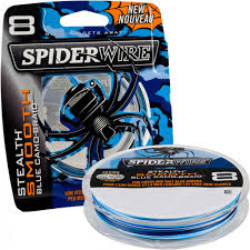 Spider Wire Stealth Smooth Blue Camo-Braid - Fishing Tackle Direct