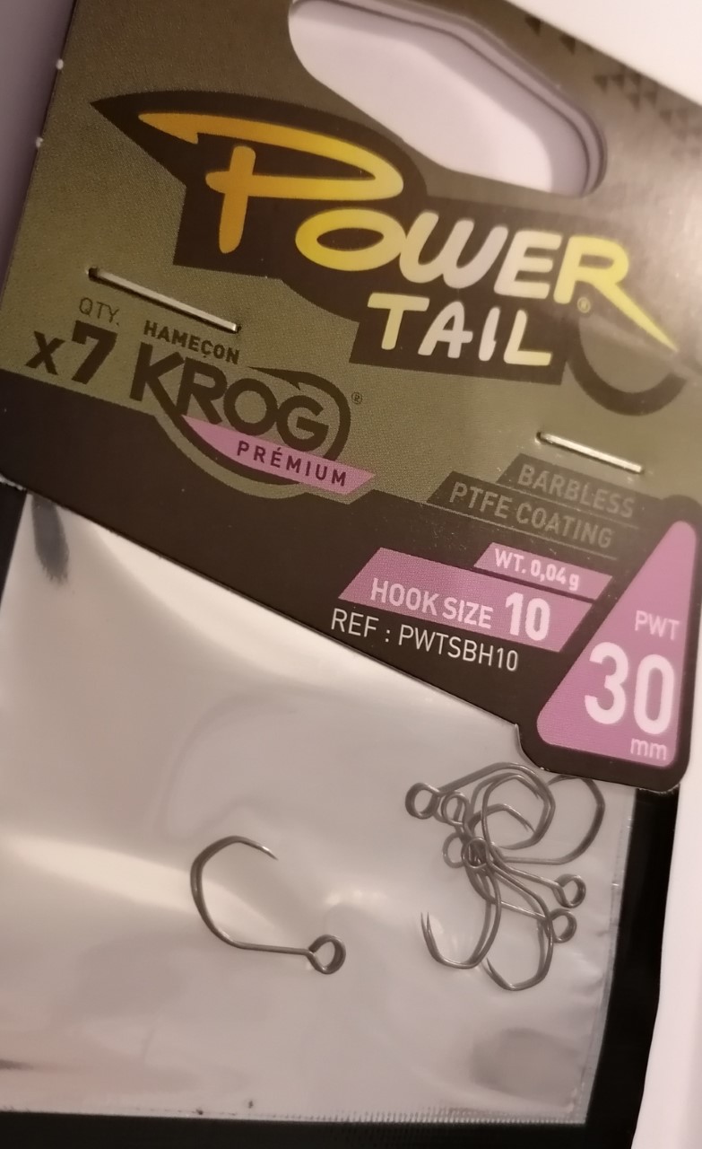 Fiiish Power Tail KROG Premium Barbless Hooks #10 - Fishing Tackle Direct