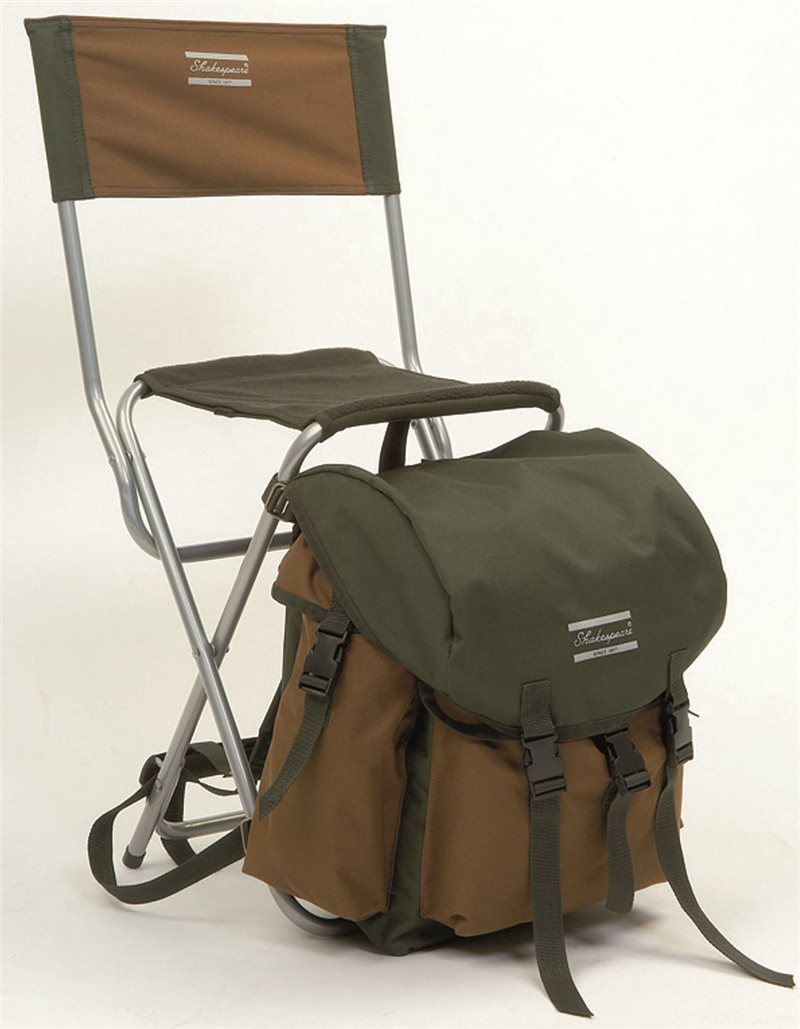Shakespeare Deluxe Rucksack Chair - Fishing Tackle Direct