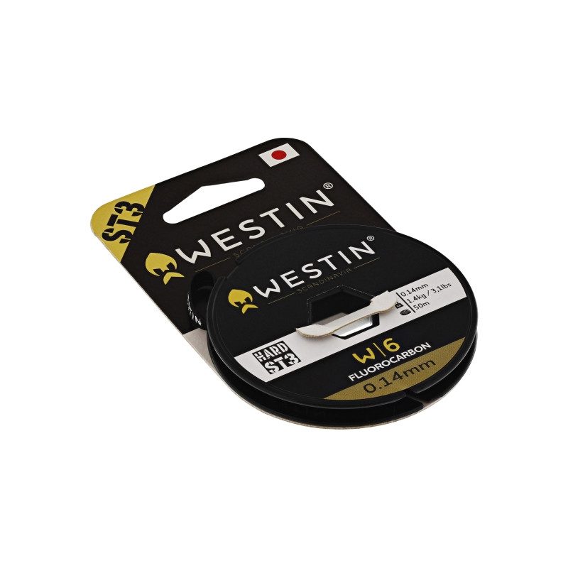 Westin W6 ST3 Fluorocarbon Clear - Fishing Tackle Direct